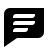 Black Comment Icon